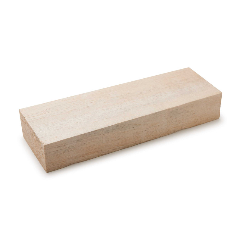 Balsa Wood Carving Stock - Thickness:2" - Width:4" - Length:12"